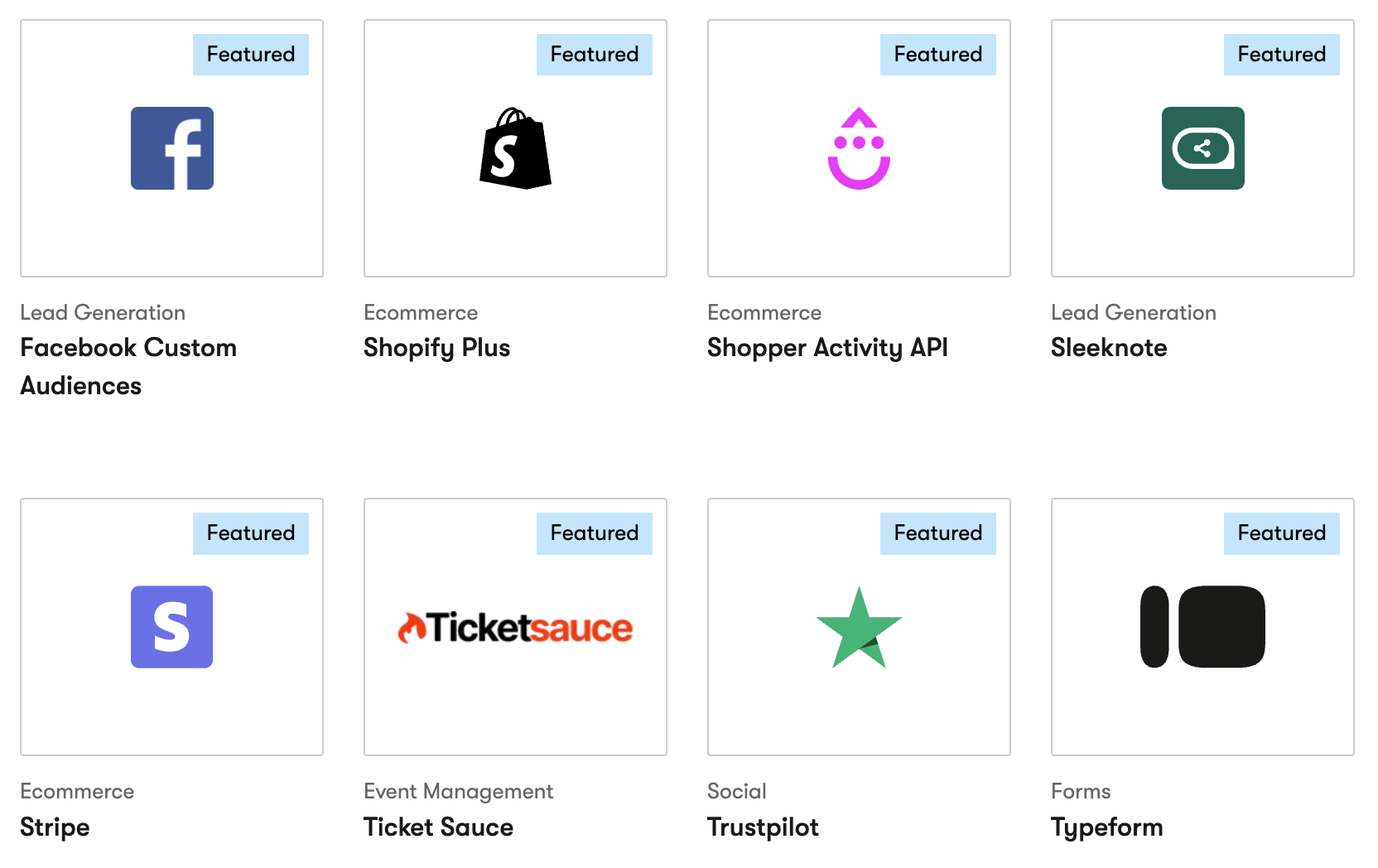 drip marketing integrations