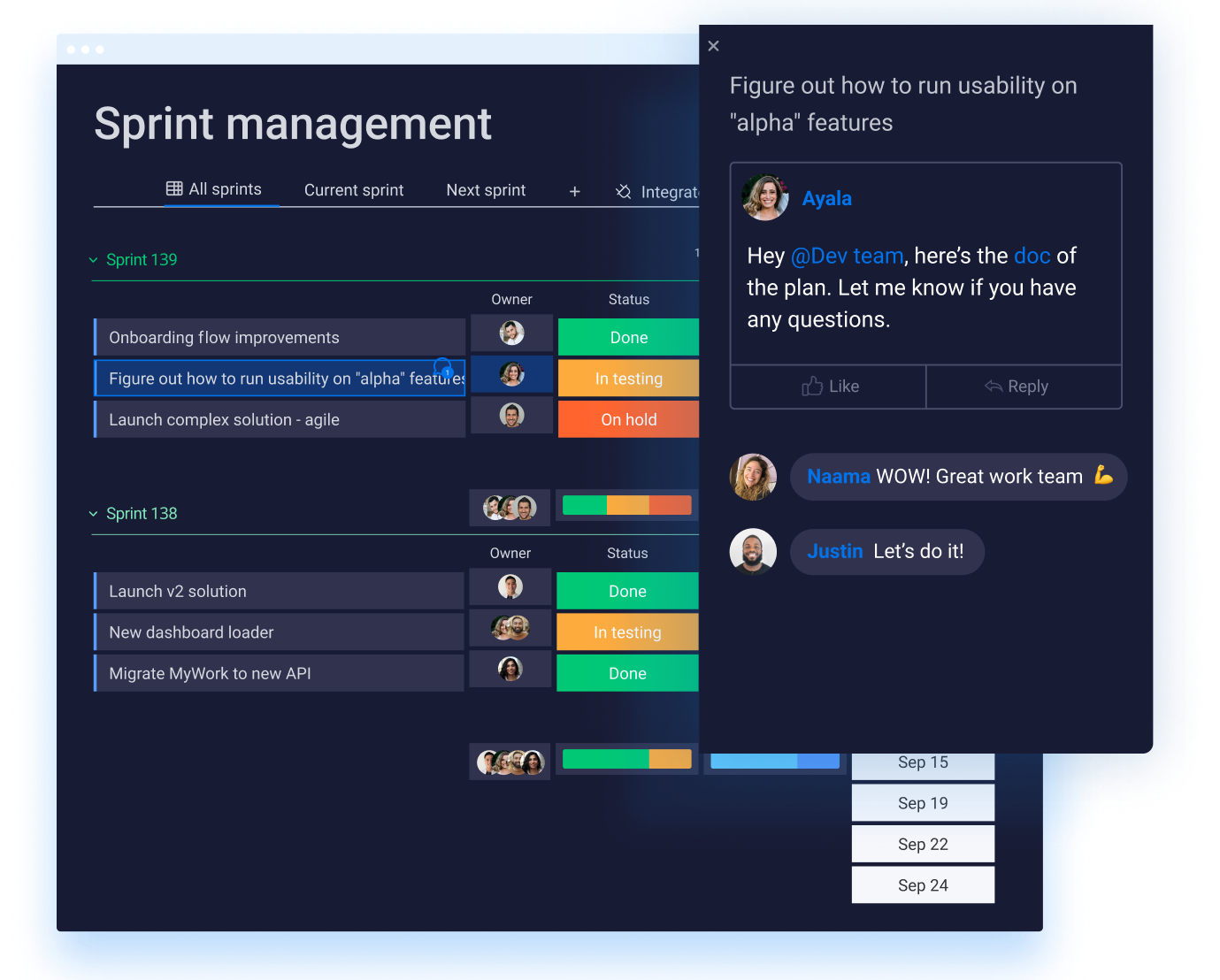 monday dev collaboration