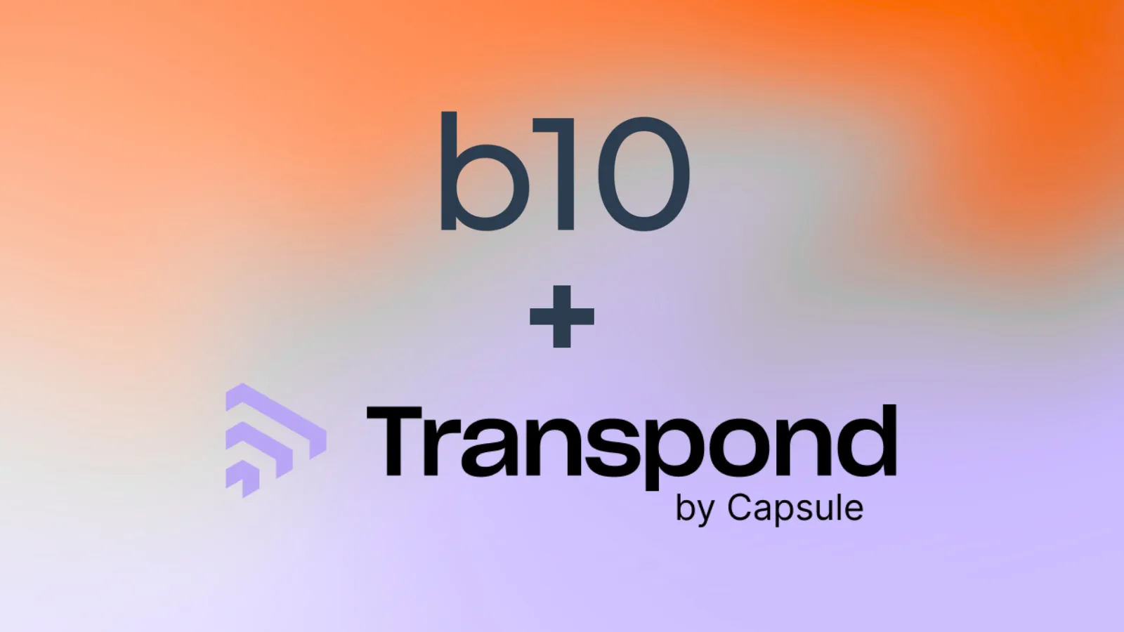 b10 partners with transpond providing full stack commercial transformation services