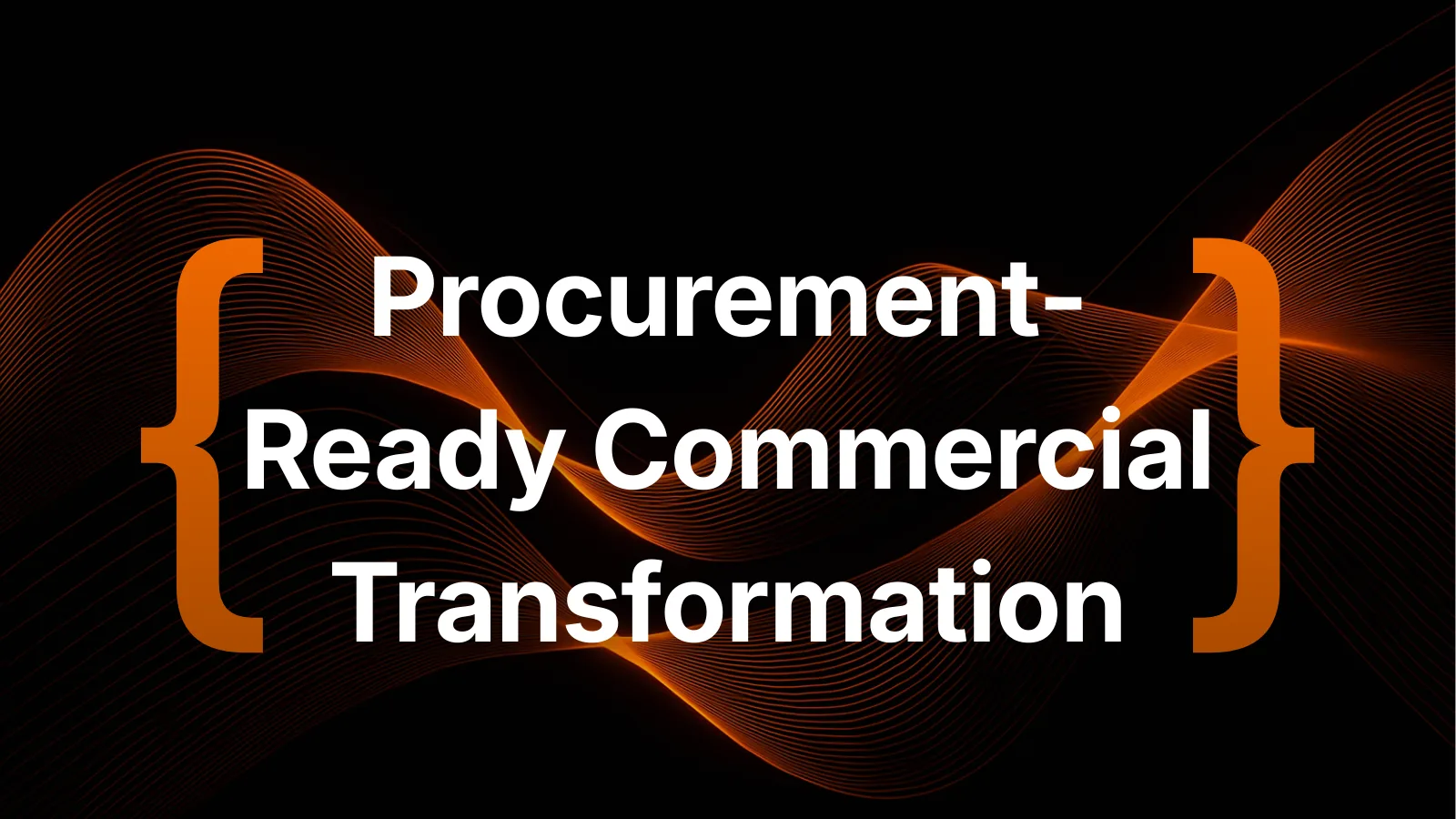Procurement-Ready Commercial Transformation Services | B10