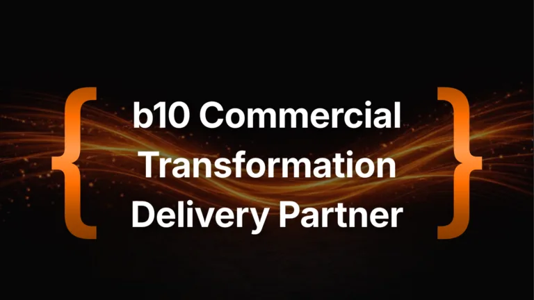 b10 Commercial Transformation Delivery Partner