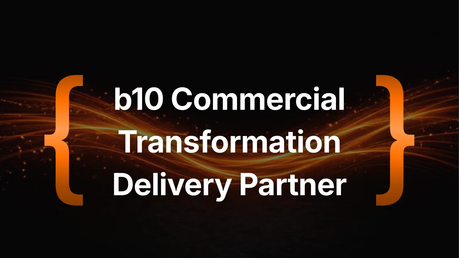 Commercial Transformation Delivery Partner